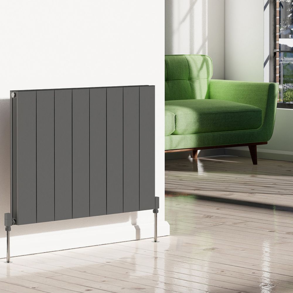 Lux Heat Tornado Horizontal Aluminium Radiator - Just Radiators